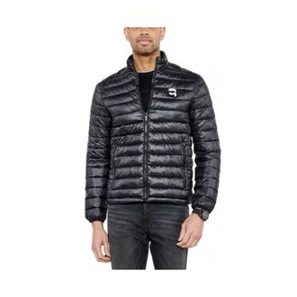 Karl Lagerfeld Heren, Jassen, Zwart, Maat: 4XL