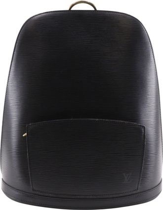 Louis Vuitton Epi Black Noir Epi Leather Backpack (Pre-Owned)