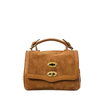 Zanellato Handbags, female, Brown, Size: ONE SIZE Postina