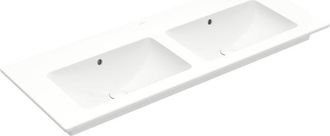 Villeroy & Boch Venticello wastafel - 130x50cm - zonder kraangat - overloop - wit