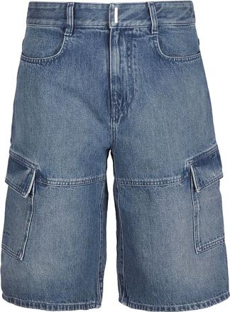Givenchy Denim Shorts, male, Blue, Size: W31 Stylish Shorts for Men