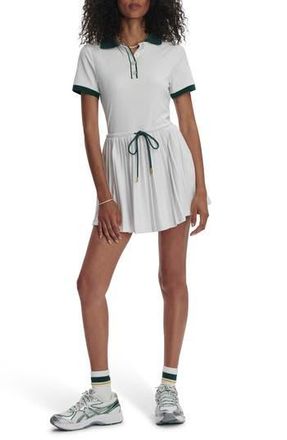 Varley Paloma Court Dress with Removable Shorts in White/Forest at Nordstrom Rack, Size Large