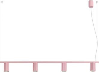 Sollux Lighting Ara&ntilde;a rosa aluminio alt. 212 cm