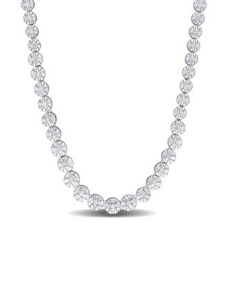 Rina Limor Silver 0.50 Ct. Tw. Diamond Necklace