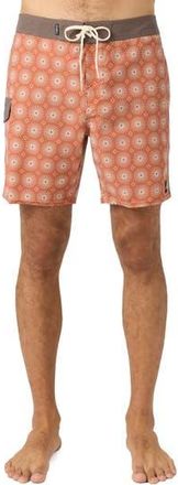 O'Neill Line-Up 17 Board Shorts in Autumn Leaf at Nordstrom Rack, Size 30