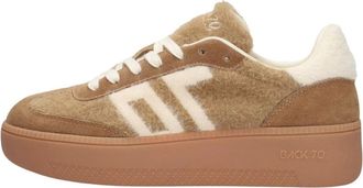 Back70 Back70 - XXL Sneaker - Dames - Schoenen - Bruin - Maat: 42 EU