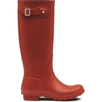 Hunter Dames/Dames Originele Lange Wellington Laarzen (Rood)
