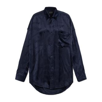 Balenciaga Mujer, Blusas y Camisas, Azul, Talla: S