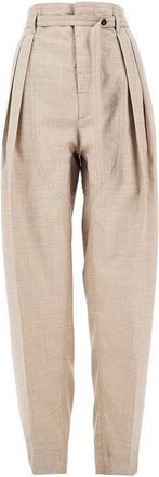 Bottega Veneta Light wool pants with belt Woman 38