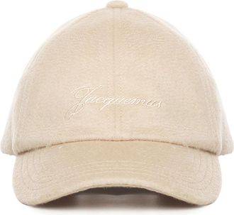 Jacquemus Cashmere Baseball Cap