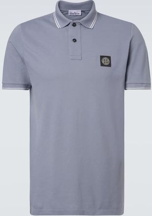 Stone Island Polo Compass in misto cotone