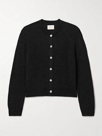 Dôen Cardigan In Maglia Petra - Nero