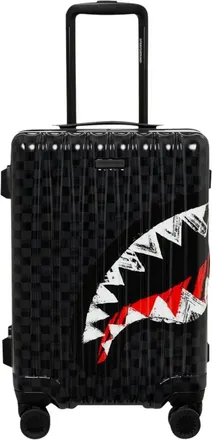 Sprayground Cabin Bags, male, Black, Size: ONE SIZE Scribble Shark Carry-On Luggage