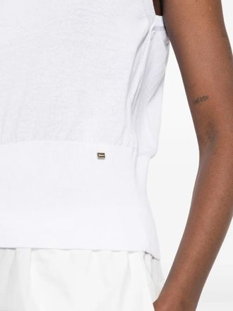 Herno Womens Round-Neck Tank Top Ss26 W