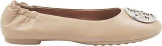 Tory Burch Tory Burch, Ballerinas, female, Beige, Size: 6 1/2 US Claire Ballet Flat