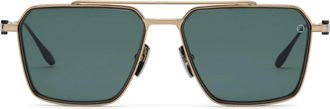 Akoni Telesto Zonnebril - Heren - Zonnebrillen - Geel - 53 MM - Accessoires