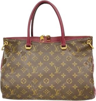 Louis Vuitton Pre-owned Handbags, female, Brown, Size: ONE SIZE Pre-owned Canvas Tote Bag