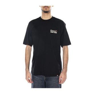 Dickies Hombre, Camisetas, Negro, Talla: L