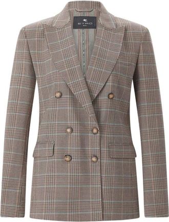 Etro Blazers - Dames - Blazers - Beige - XS - Jassen