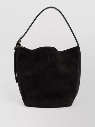 Toteme suede leather small bucket bag