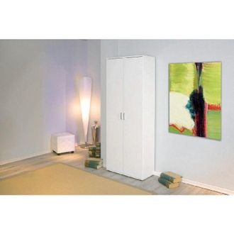 Inter Link SAS Armario de 2 puertas con baldas laminadas