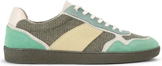 Kurt Geiger Mens Leather Lloyd 2 Sneakers - Khaki - Size UK 7