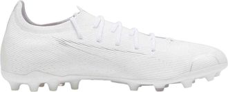 Puma Ultra 5 Ultimate voetbalschoenen voor heren, voor harde ondergrond (Wit)