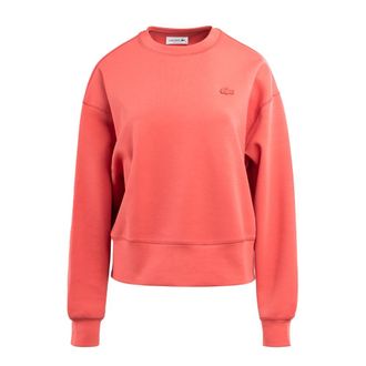 Lacoste Stijlvol Sweatshirt - Dames - Sweatshirts - Rood - L - Hoodies & sweatvesten