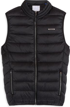 Freddy Gilet trapuntato con collo alto e zip doppio cursore