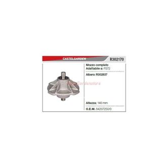 STIGA Sports Castelgarden Castelgarden Cortac&eacute;sped Fs72 R302170 Cubo Portacuchillas