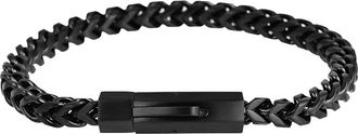 Geoffrey Beene Franco Chain Bracelet in Black at Nordstrom Rack
