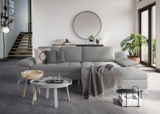 Sit&more Ecksofa »Latigo L-Form« mit Mega-Recamiere, wahlweise mit Bettfunktion und Bettkasten