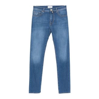 Jacob Cohen Jeans - male - Jacob Coh&euml;n - Slim Fit Jeans - Blue - W34 - Jeans