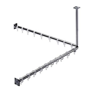 Emco Emco - Juego De Cortina De Ducha System 2 900mm Cromo