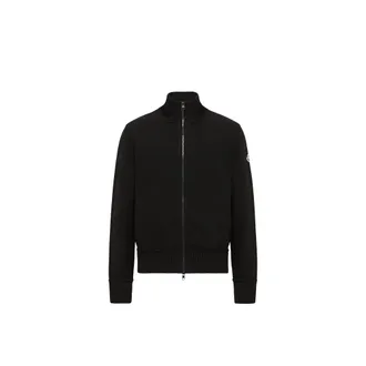 Moncler Moncler Cashmere & Wool Zip-up Cardigan, Men, Black, Size: Xl