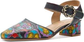 L'Artiste by Spring Step Funferbiz Womens Shoes Black : EU 41 (US Womens 9.5-10) M, Leather