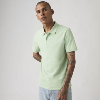 Levi's Slim Housemark Polo Shirt - Mens - XL - Green