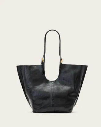 AllSaints Ara Leather Tote Bag