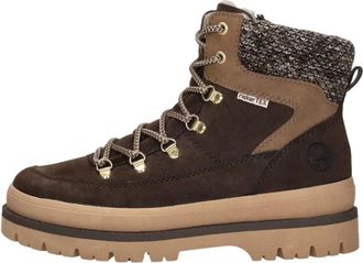 Rieker Veterschoenen Hoog - Dames - Schoenen - Bruin - Maat: 41 EU Leer