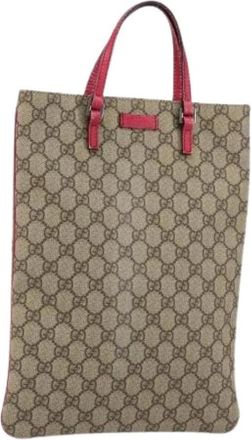 Gucci Pre-owned Tote Bags, female, Beige, Size: ONE SIZE Pre-owned Tote Bag