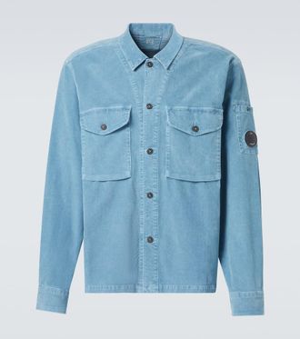 C.P. Company Cotton-blend corduroy overshirt