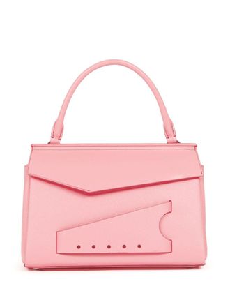 Maison Margiela Snatched leren shopper - Roze