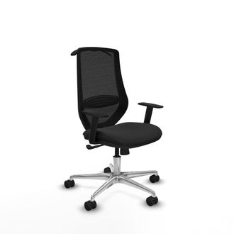 Piqueras y Crespo Piqueras Y Crespo Mardos Silla De Oficina Negra Confort