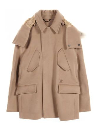 Louis Vuitton 2010s wool-blend coat - Neutrals