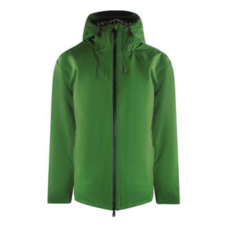 Aquascutum Mens Active Parka Army Green Jacket - Size X-Large