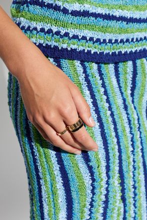 Tory Burch Three Rings, Womens, Gold