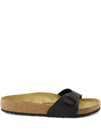 Birkenstock Madrid buckle single-band sandals - Black