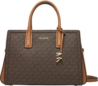 Michael Kors Tassen, Dames, Bruin, ONE Size, Leer, Laila Bag