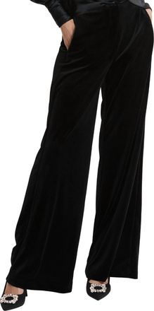 Tyler Böe Kathy Velvet Pant In Black