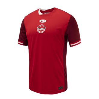 Nike Canada 2024 Stadium Home Nike Mens Dri-FIT Soccer Replica Jersey in Red | P35337555-CAN